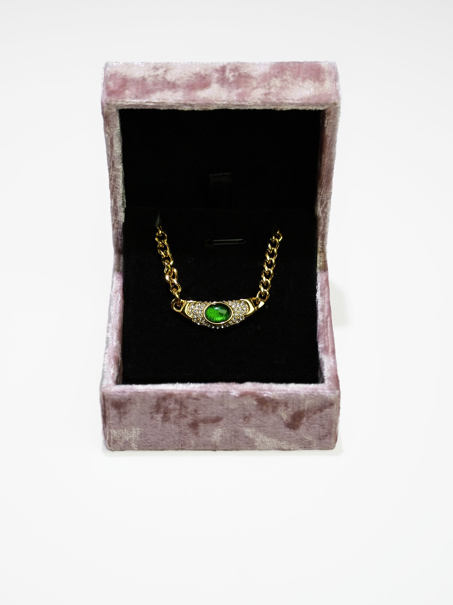 18K Gold Demifine Moon Bella Hadid Pendant Necklace-10