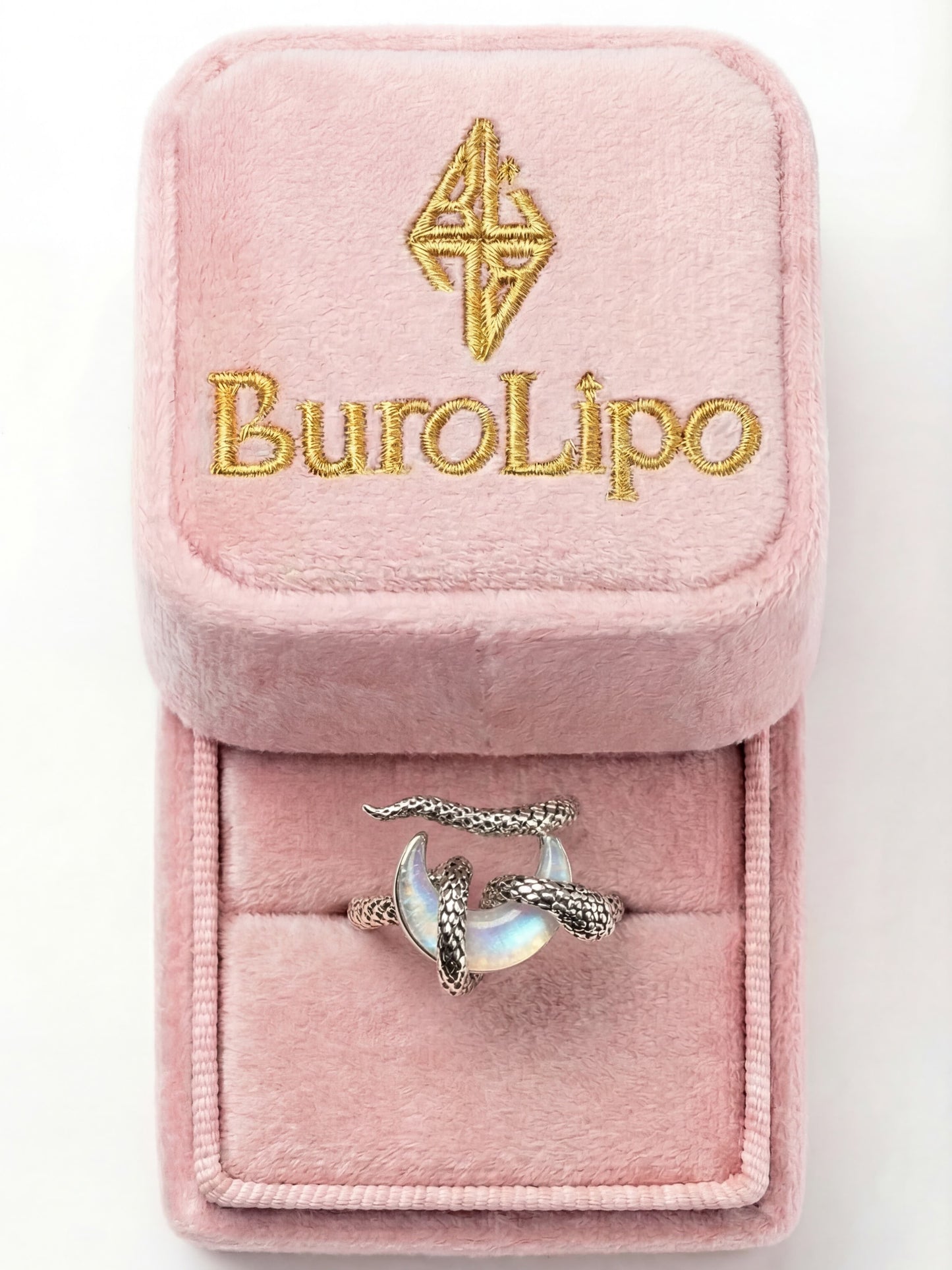 Moon Snake Ring