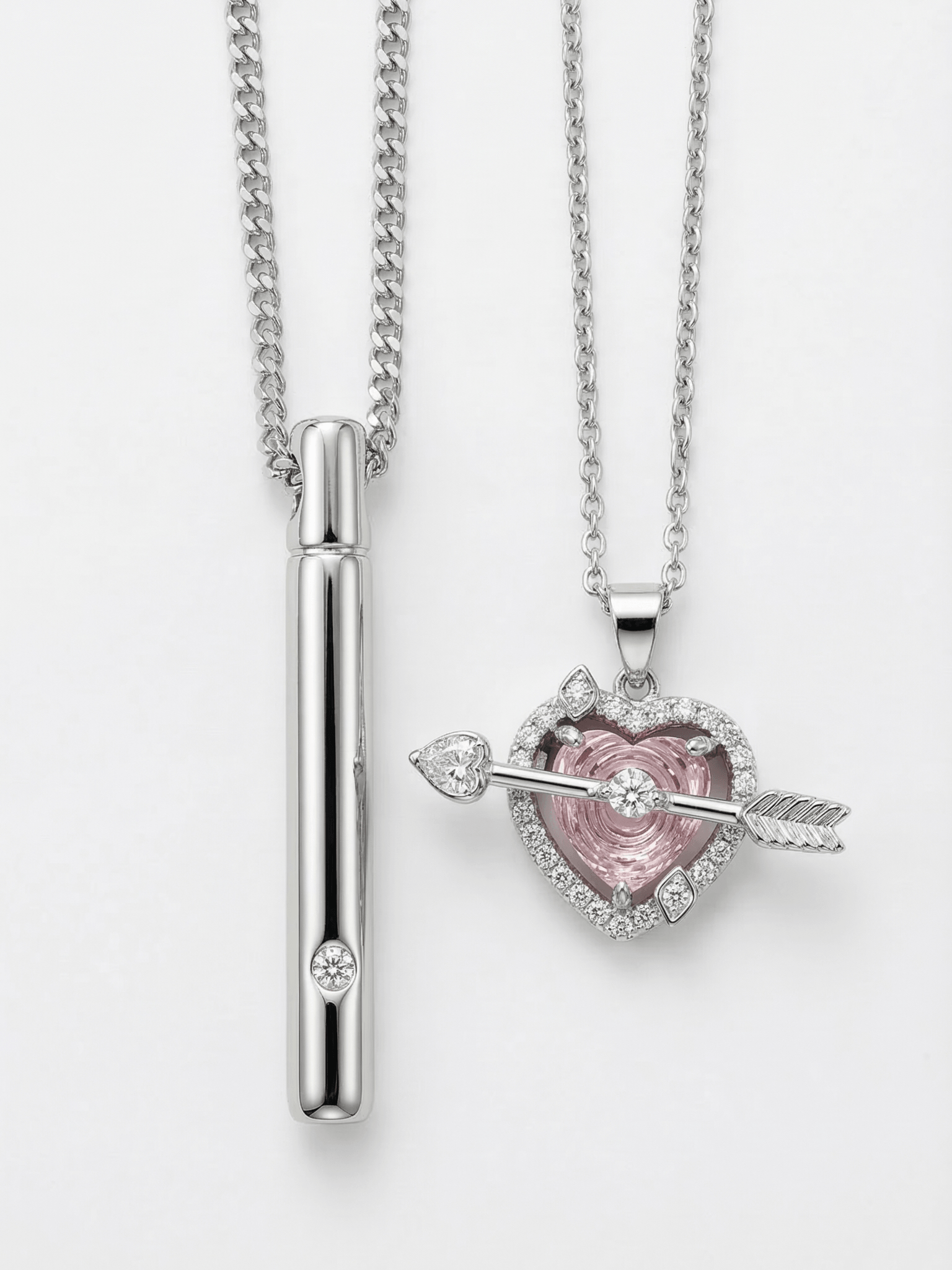Cupid's Arrow Magnetic Necklace Set